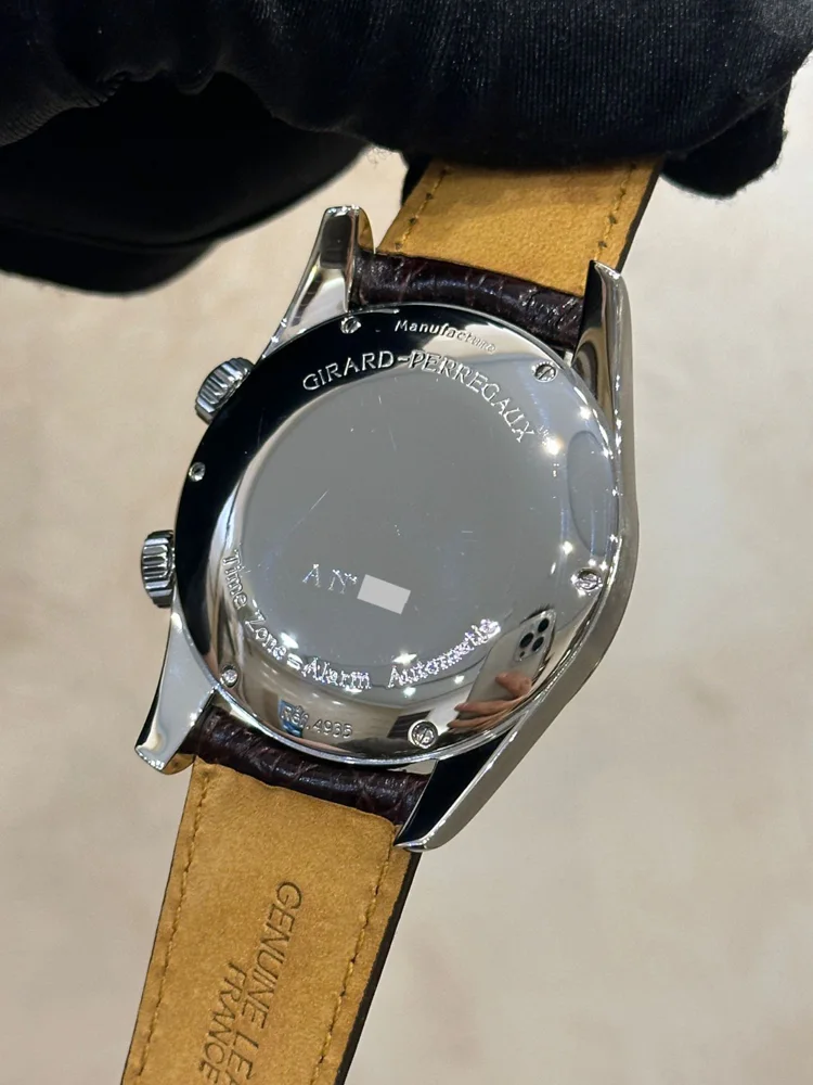 Girard Perregaux Traveller II Alarm GMT Aftermarket Buckle